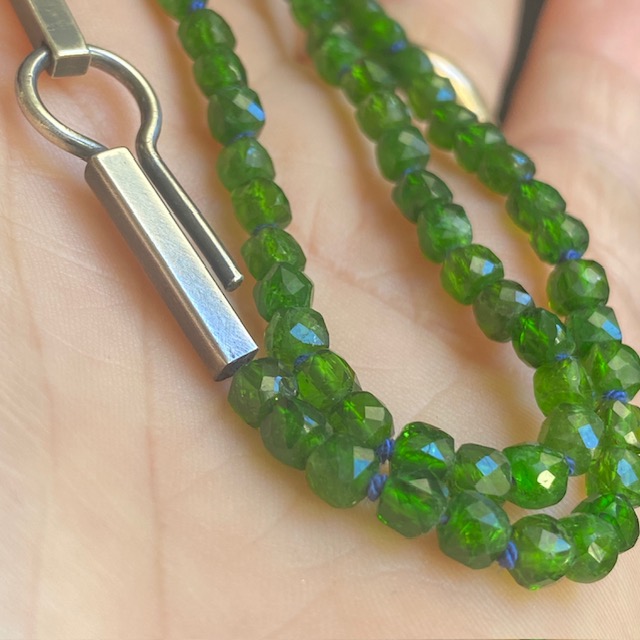 Chrome Diopside Necklace