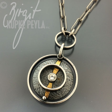Round Necklace - jewelry made by Birgit Kupke-Peyla