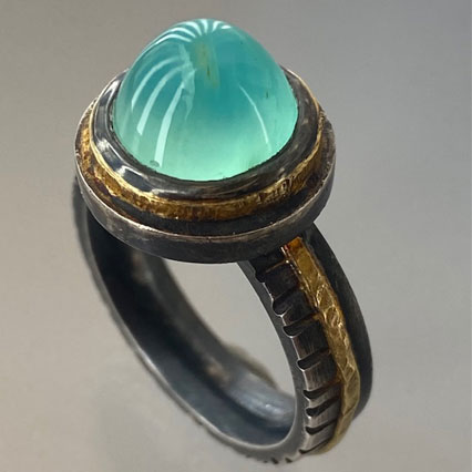 peruvian Opal Ring