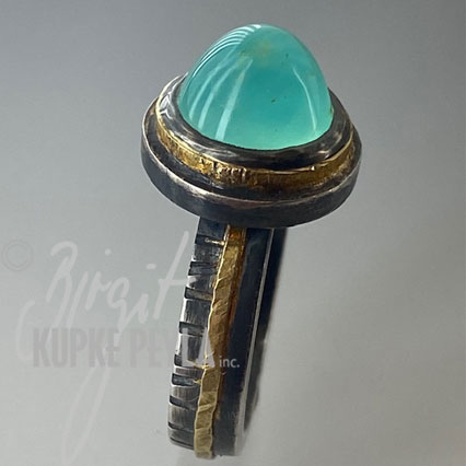 Oeruvian Opal Ring