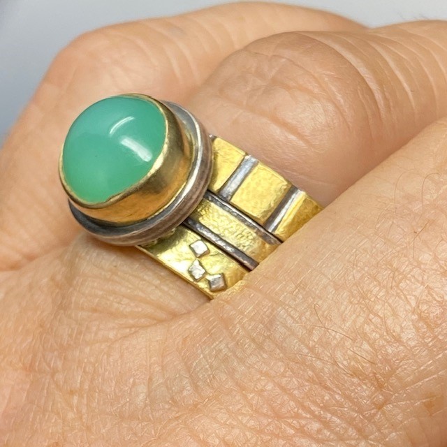 stacked with other rings