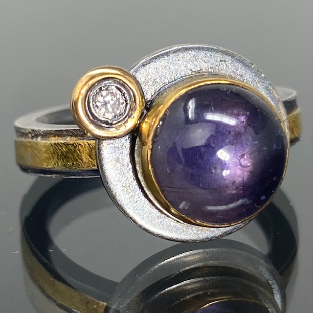 Iolite Ring