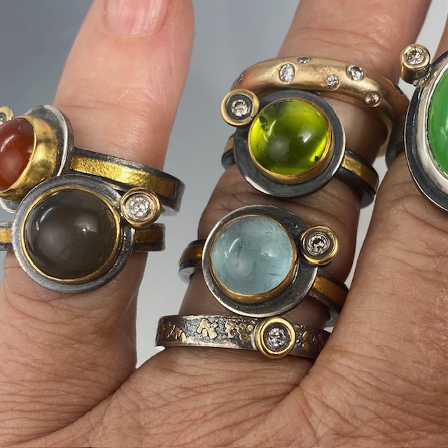Center Stone Rings